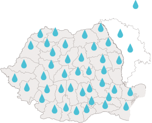 Harta proiectelor HIDROSERV